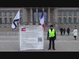 Gilets jaunes gelbwesten aufruf! alle auf zum reichstag nach berlin am 23 februar 2019 11 uhr