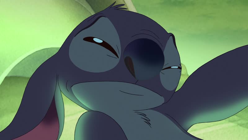 Лило и стич "стичу жалко "