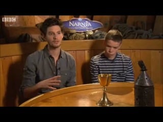 Bbc ben barnes and will poulter talk vodt vs harry potter