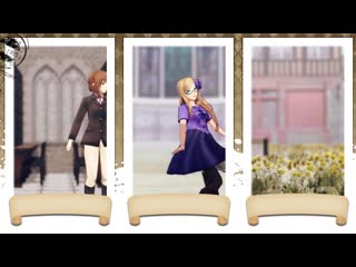 [aph hetalia mmd] love logic (heta girls) mp4