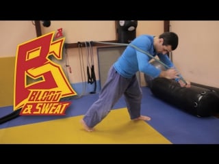 Тренироа и упражнения с борцовской резиной resistance band judo workout