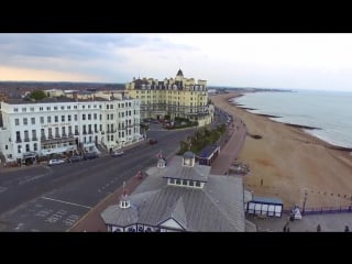 The nice views of eastbourne with language learner