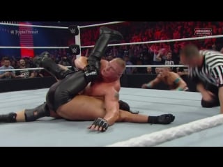 Brock lesnar vs john cena vs seth rollins wwe royal rumble 2015 wwe world heavyweight championship