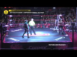 Sexy dulce vs keira (campeonato femenil the crash)