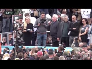 David ickes speech at the unite for freedom rally, trafalgar sq, london, aug 29