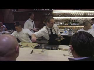 Master sushi chefs nick kim and jimmy lau of shuko in nyc