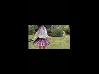 Asian girl chinese skirt douyin 00023c