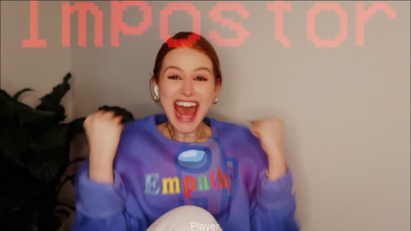 Мэделин петш playing among us for the first time madelaine petsch