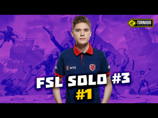 Toose highlights @ fsl solo tournament #3 | gambit fortnite