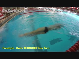 Freestyle swim through your turn with joao de lucca