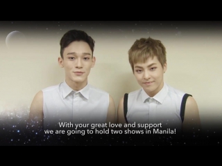 160120 exo invites you to exolution live in manila