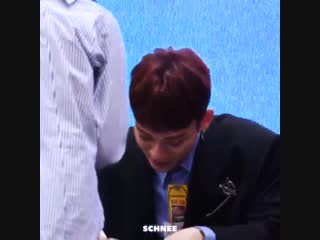 Jongdae "boyfriend fansign"