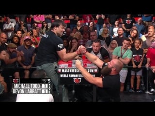 Wal 406 michael todd vs devon larratt