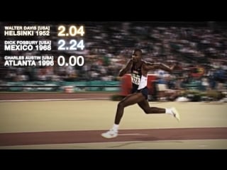 Олимпийские рекорды в прыжках в высоту/austin, fosbury davis high jump record breakers