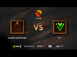 Gaimin gladiators vs ivy, winline d2cl season 13, bo3, game 2 [jam & smile & maelstorm]