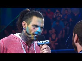 Austin aries explains his actions and gets jeff hardy!