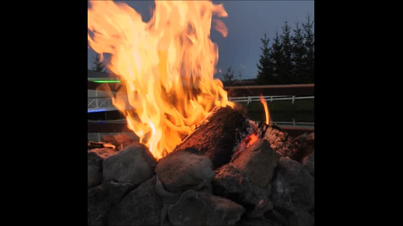 Вечерний костер