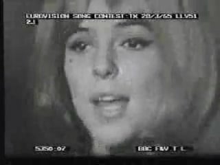 Победительница 1965 видео с выступления на евровидении france gall poupee de cire poupee de son (luxembourg)