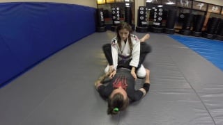 Triangle counter to arm bar omoplata!