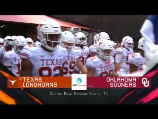 Ncaaf 2018 / week 06 / (19) texas longhorns (7) oklahoma sooners / 1н / en