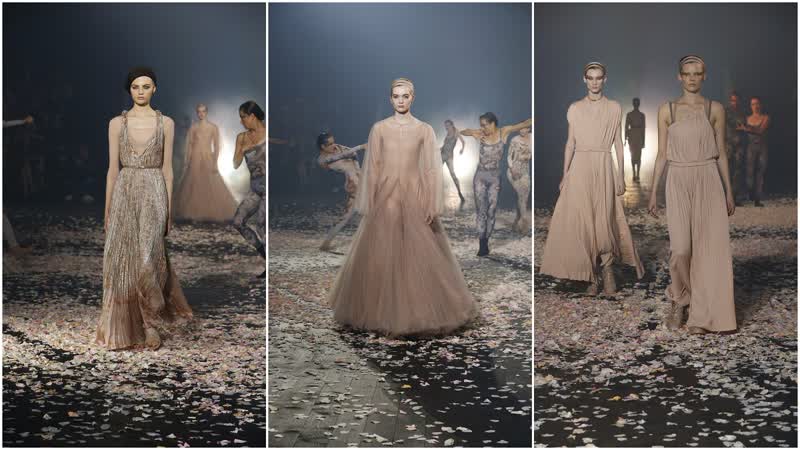 Live показы dior, tadashi shoji, rahul mishra, reveal project, fatima lopes, jour/né и francesca liberatore