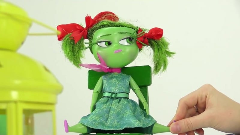 Видео для девочек головоломки рисуют эмоции куклы из мультика головоломка