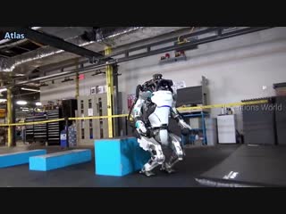 Atlas updates amazing humanoid robot with artificial intelligence from boston dynamics