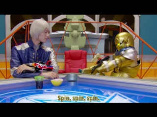 [t n] uchuu sentai kyuranger henshin lesson 02 (english subbed)