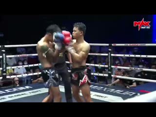 Max muay thai показывает достойные нокауты