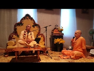 Niranjana swami – sb “on temples“ in lipetsk, russia – 29 jul 2016