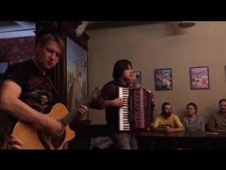 Art ceilidh afterparty in zurzum cafe 16 01 16 captain kelly's kitchen (dropkick murphys cover)