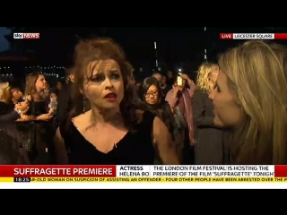 2015 интервью о «суфражистке» #2 (лондонский кинофестиваль)