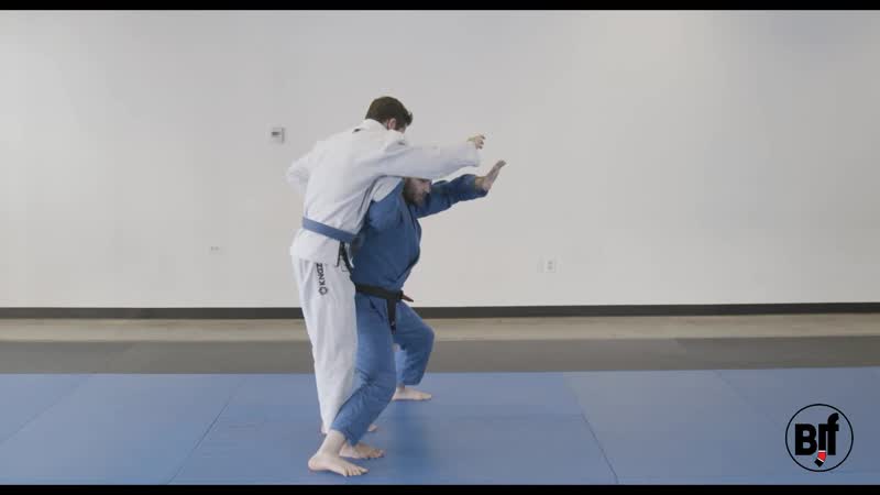 Travis stevens cross side tai otoshi
