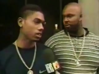 Devante and tupac being interviewed by john norris