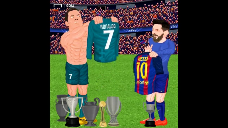 Роналду vs месси