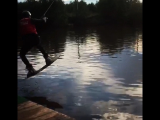 Wakeboard first try