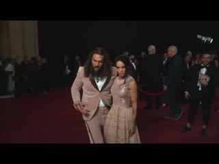 Jason momoa & lisa bonet 2019 oscars e! glambot