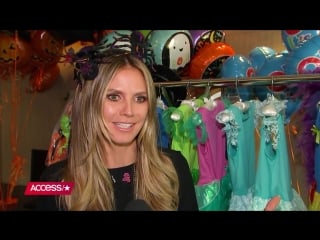 Heidi klum says her daughter wants to dress as agt star sacred riana for halloween access