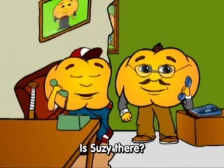 Present continuous verb tense pt 6 what is he doing fun english grammar cartoon pumkin com