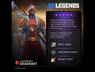 Dcl deadshot hired gun