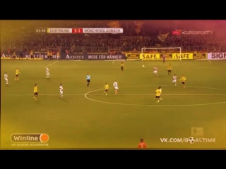 ☆ borussia dortmund vs borussia mönchengladbach goal dembele☆