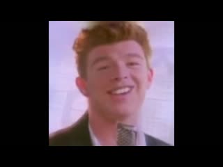 Astley sings dame da ne