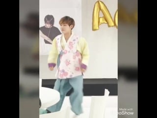 Fancam | 090917 | chan @ kwave u fanmeeting (say it with your body game)