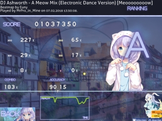 Dj ashworth a meow mix [meoooooooow]|osu!