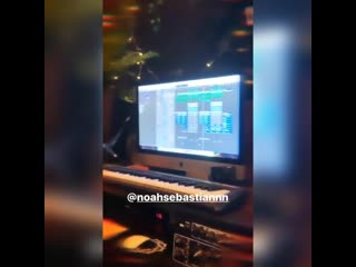 Dubloadz and noah sebastian studio session