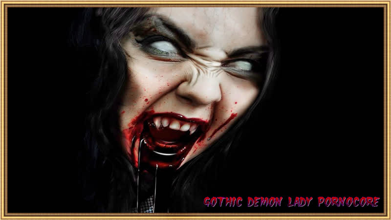 Pornocore bloody mary gothic demon lady
