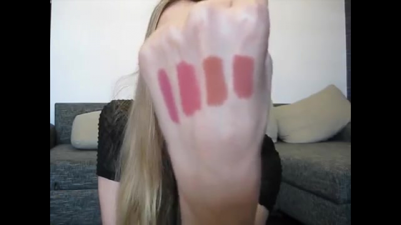 Свотчи помад golden rose (продолжение)