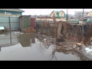 В петропавловске затапливает дома