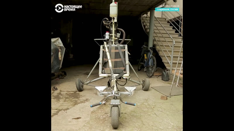 Конструктор любитель из грузии собирает свои летательные аппараты