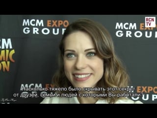 Lyndsy fonseca interview how i met you mother kick ass 3 [rus sub]